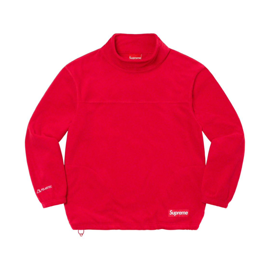 슈프림 폴라텍 모크넥 풀오버 레드 - 22FW(Supreme Polartec Mock Neck Pullover Red - 22FW) - 1
