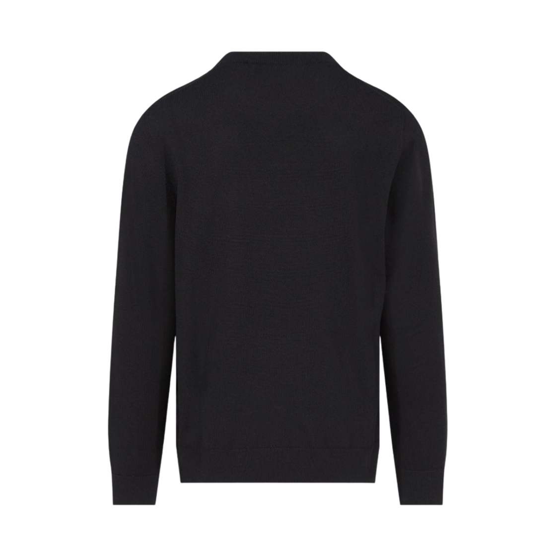버버리 로고 인타르시아 울 블렌드 스웨터 블랙(Burberry Logo Intarsia Wool Blend Sweater Black) - 2