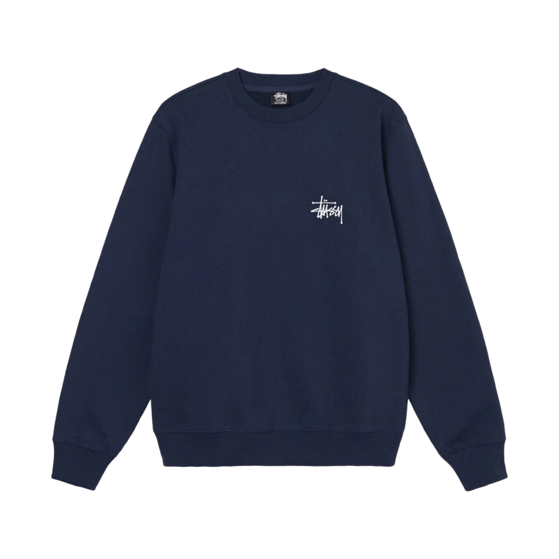 스투시 베이직 스투시 크루넥 네이비 2022(Stussy Basic Stussy Crew Navy 2022) - 2