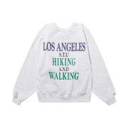 [KREAM 단독] STU Women Hiking Sweatshirt Light Grey