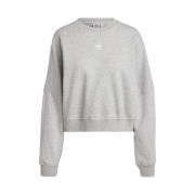 (W) Adidas Originals Essentials Crew Fleece Sweatshirt Medium Grey Heather - US Sizing