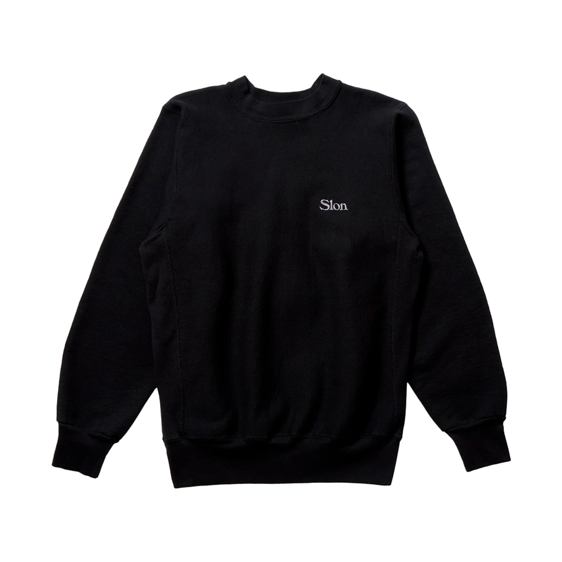 Slon Classic SmallLogo Sweatshirt CHERRY DRIVER Slon Classic Small Logo Heavyweight Sweatshirt Black