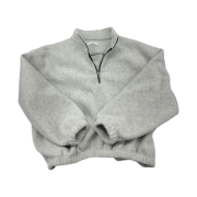 Nonnod Half Zip Fleece Cloud White