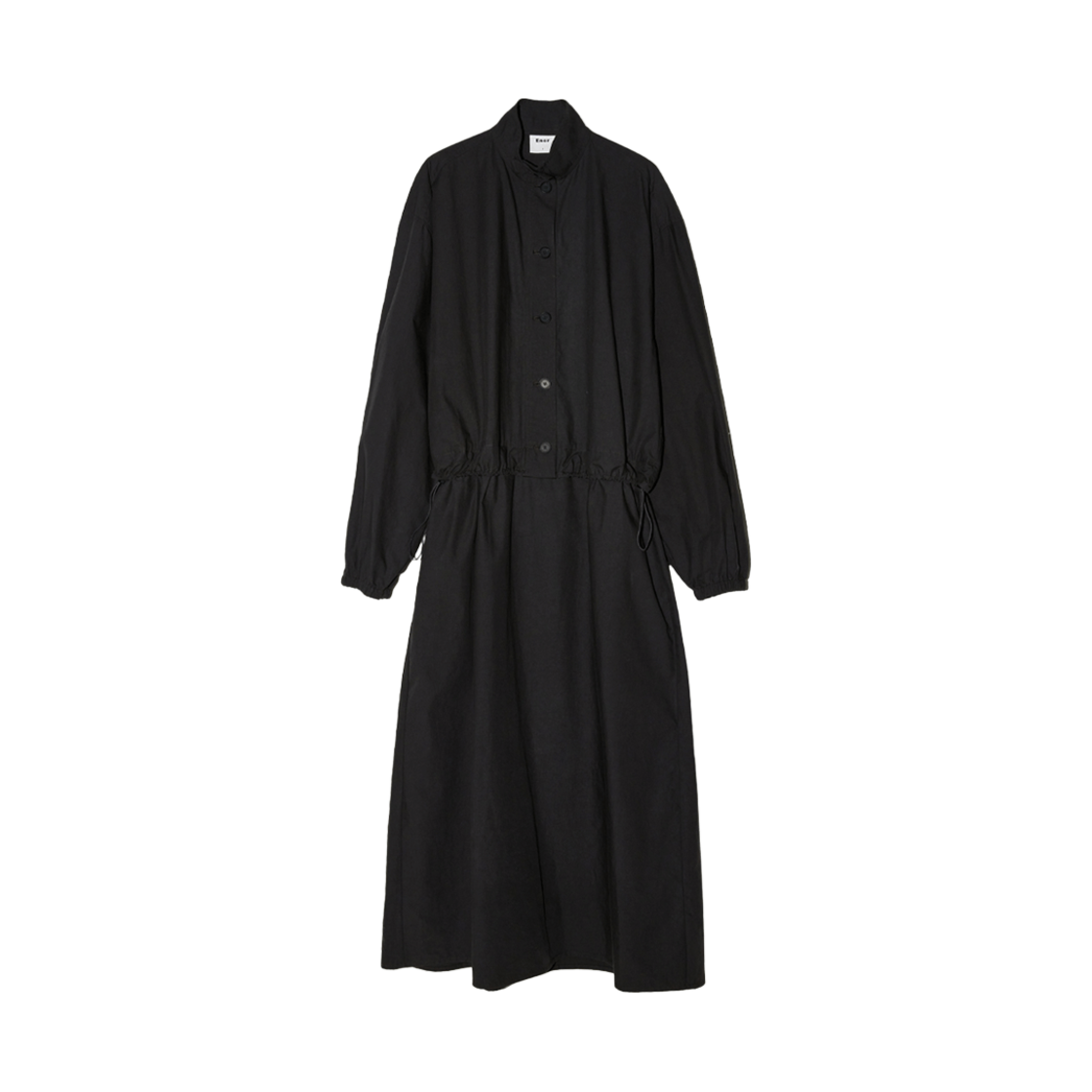 엔오르 우먼 하이넥 스트링 드레스 다크 그레이(Enor Women High Neck String Dress Dake Grey)