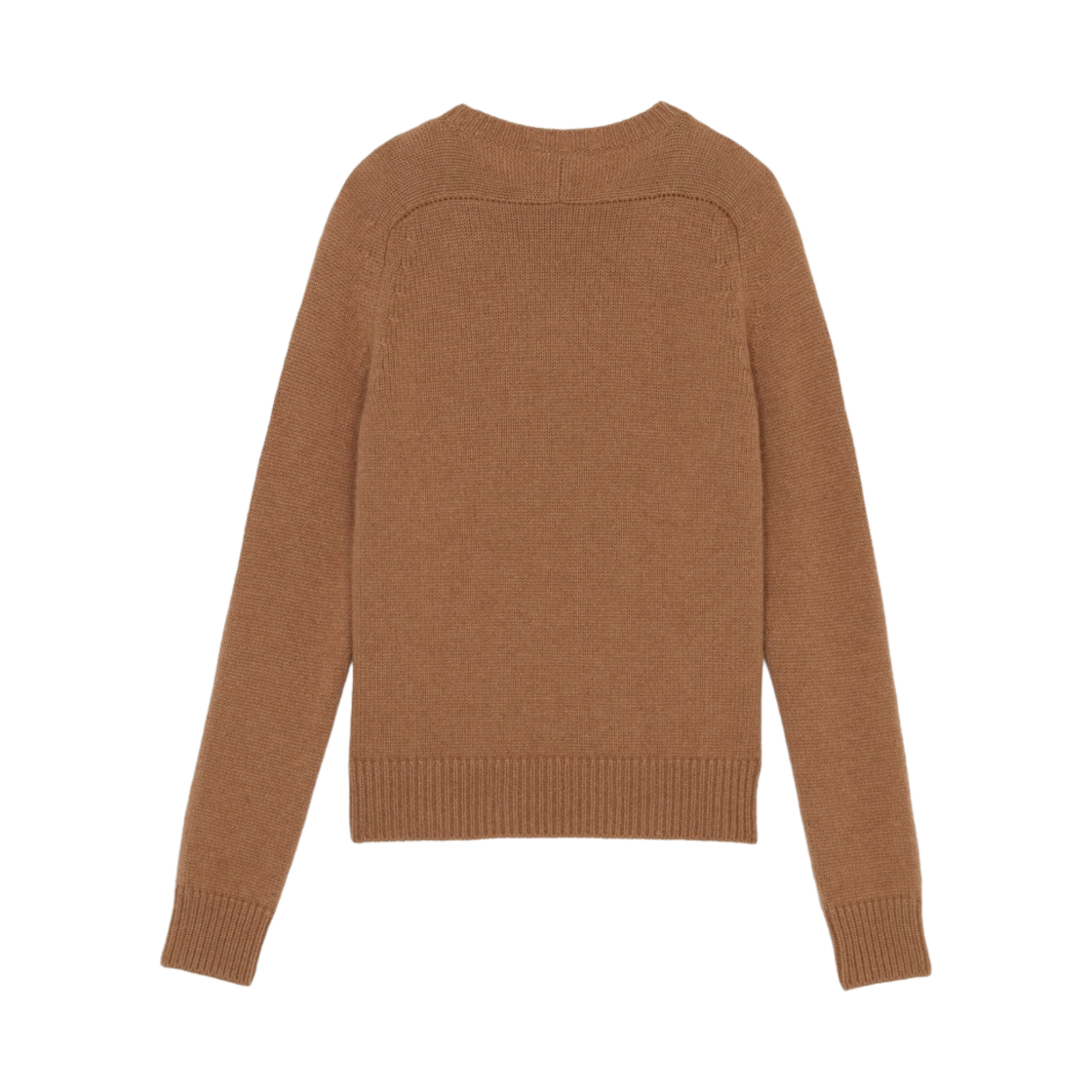 생로랑 울 라운드넥 스웨터 카멜(Saint Laurent Wool Round Neck Sweater Camel) - 2