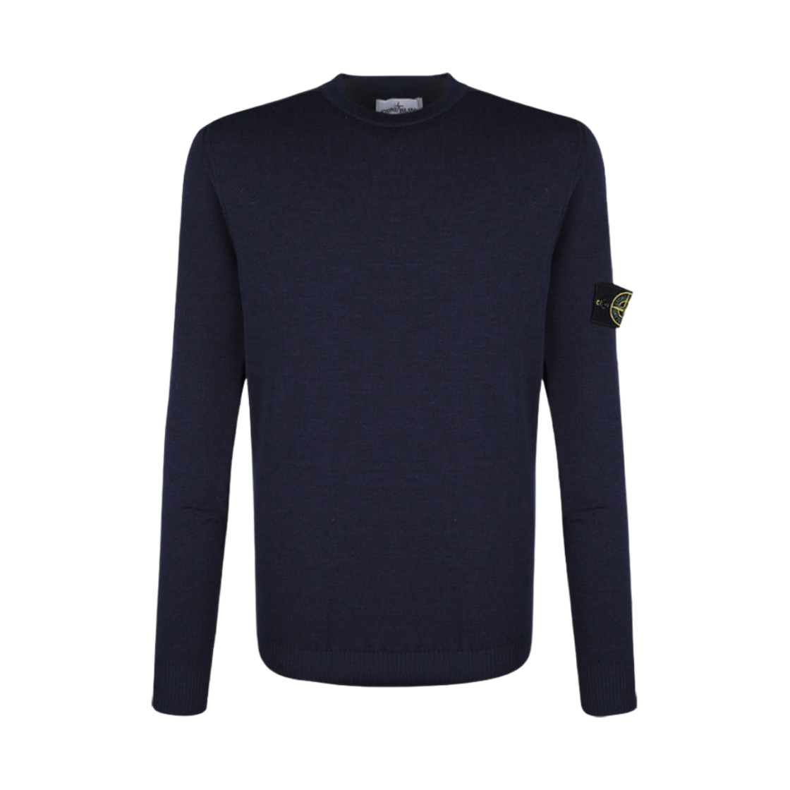 7315591A1-V0028 Stone Island 591A1 Stretch Wool Crewneck Knit Marine Blue - 20FW