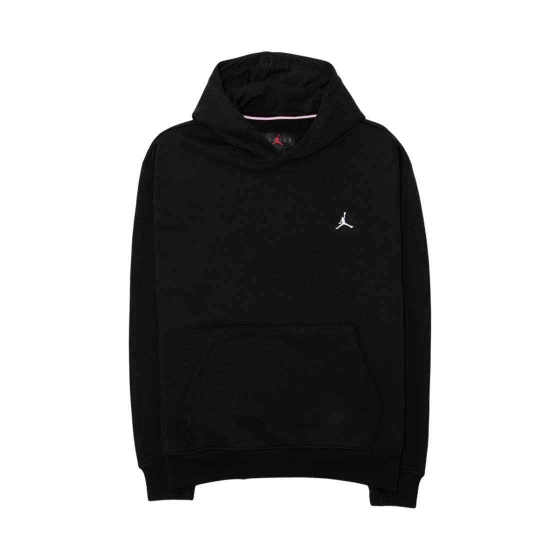 조던 에센셜 플리스 풀오버 후드 블랙 - 아시아(Jordan Essential Fleece Pullover Hoodie Black - Asia)