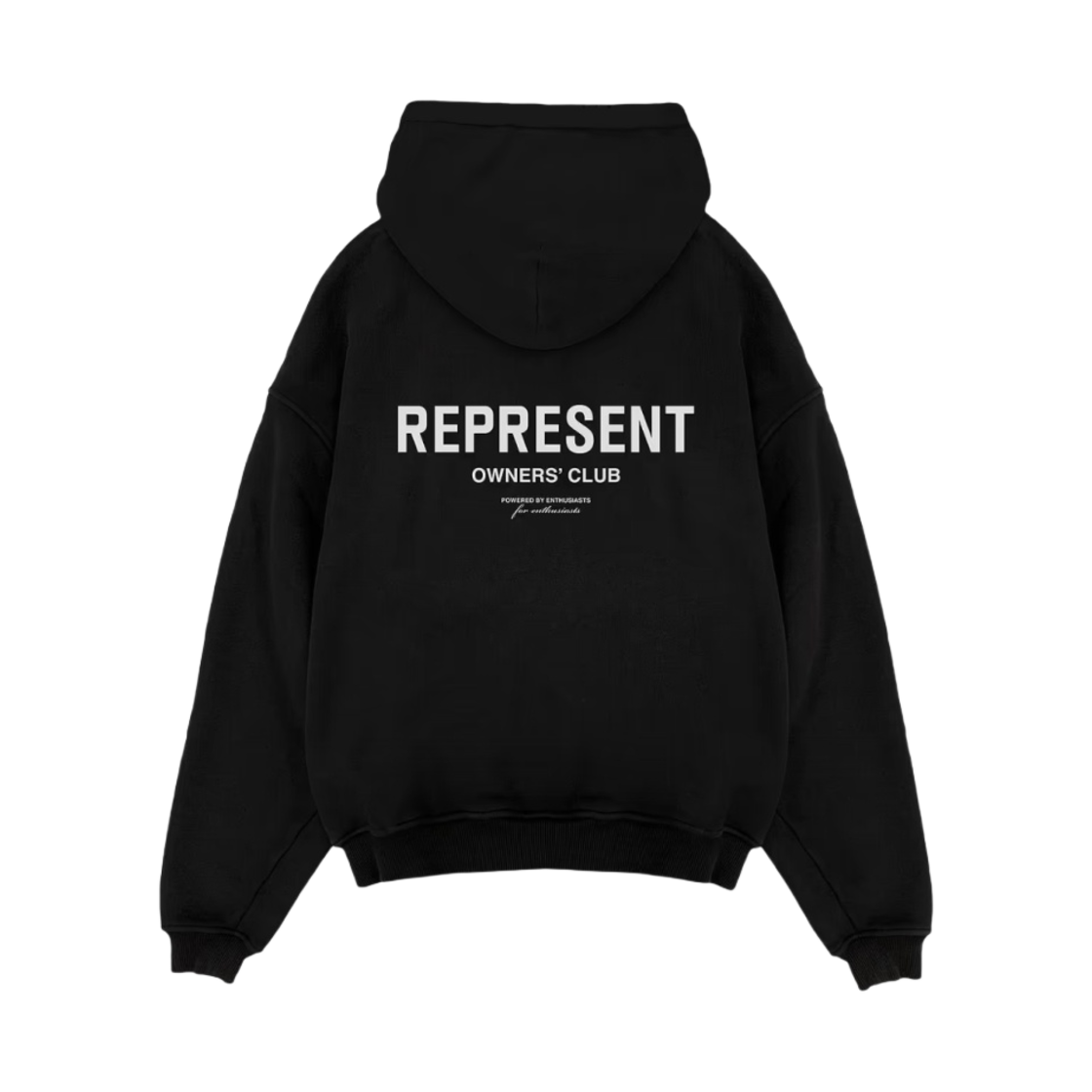 리프레젠트 오너스 클럽 후디 블랙(Represent Owners Club Hoodie Black)