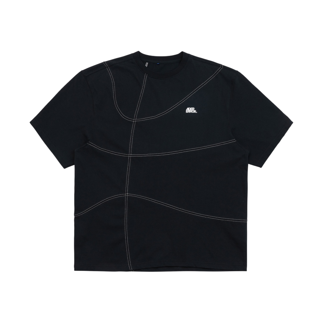 아더에러 벌틱 로고 티셔츠 느와르(Ader Error Bertic Logo T-Shirt Noir) - 1