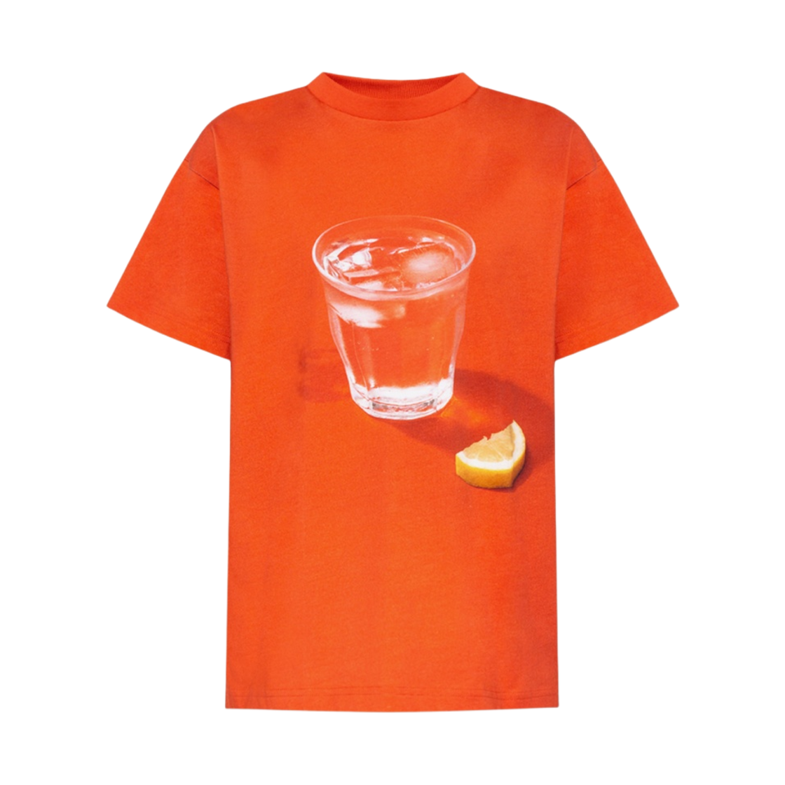 자크뮈스 르 티셔츠 워터 글라스 프린트 오렌지(Jacquemus Le T-Shirt Water Glass Print Orange) - 1