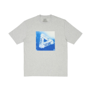 Palace Under The Weather T-Shirt Grey Marl - 23FW