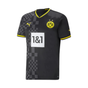 Puma Borussia Dortmund 2022/23 Away Jersey Replica Black (Non Marking Ver.)