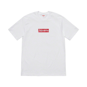 Supreme Swarovski Box Logo T-Shirt White - 19SS
