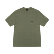 Stussy Smooth Stock Pigment Dyed T-Shirt Olive