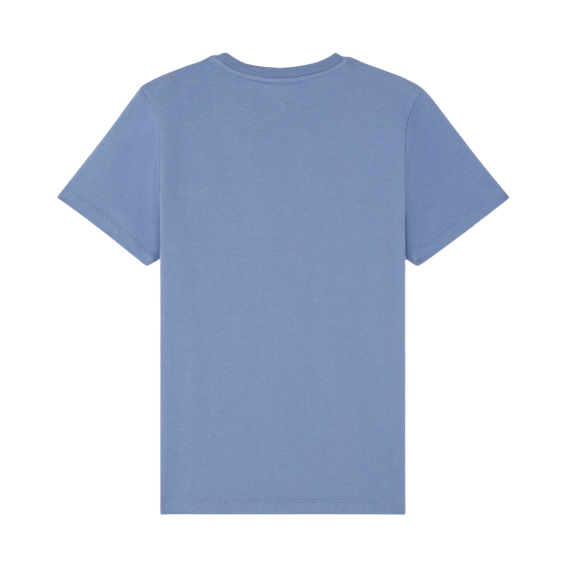 (W) 메종 키츠네 베이비 폭스 패치 레귤러 티셔츠 햄톤 블루((W) Maison Kitsune Baby Fox Patch Regular T-Shirt Hampton Blue) - 2