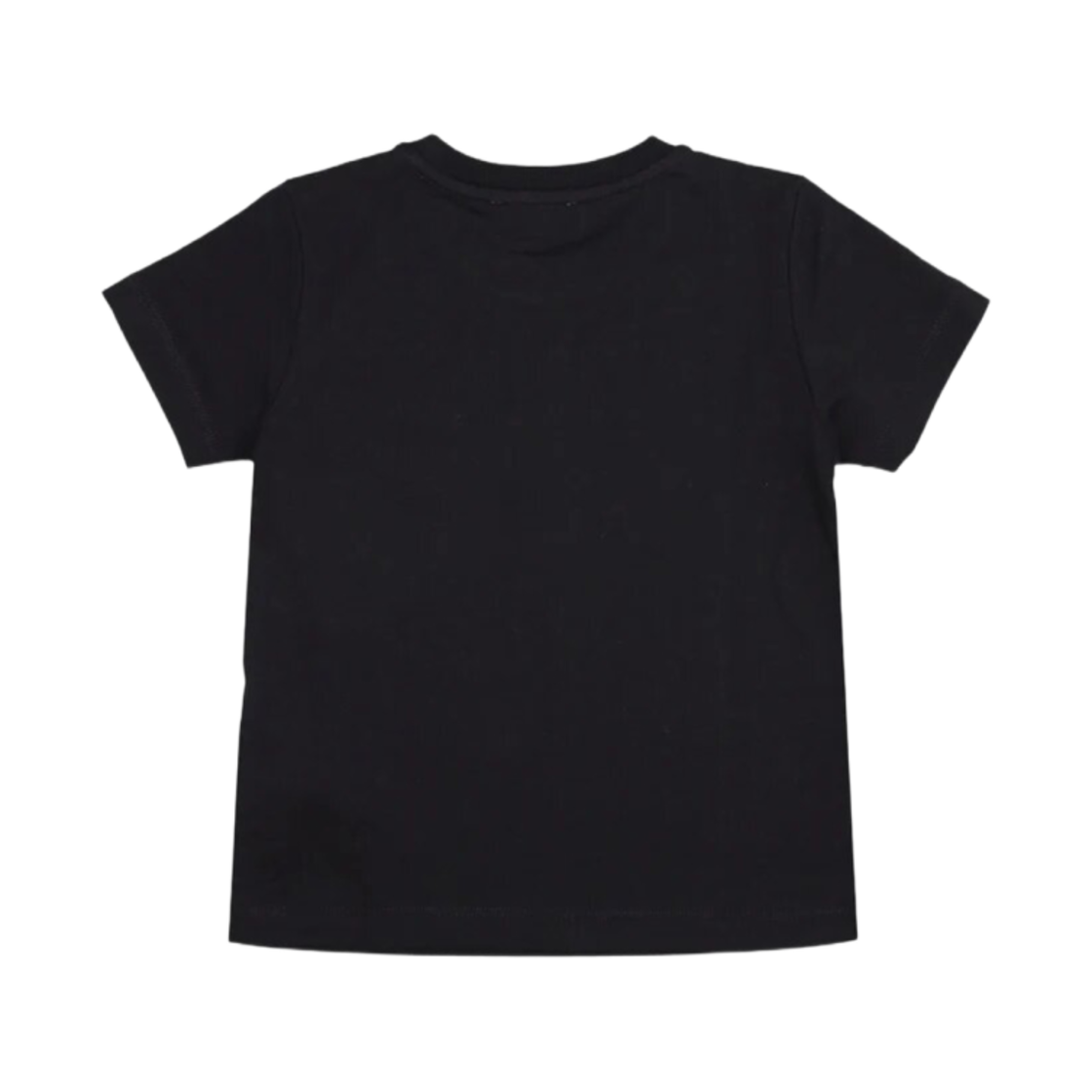 (키즈) 모스키노 로고 레드 하트 티셔츠 블랙((Kids) Moschino Logo and Red Heart T-shirt Black) - 2