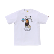 BAPE Baby Milo x Sanrio Characters T-Shirt #1 White