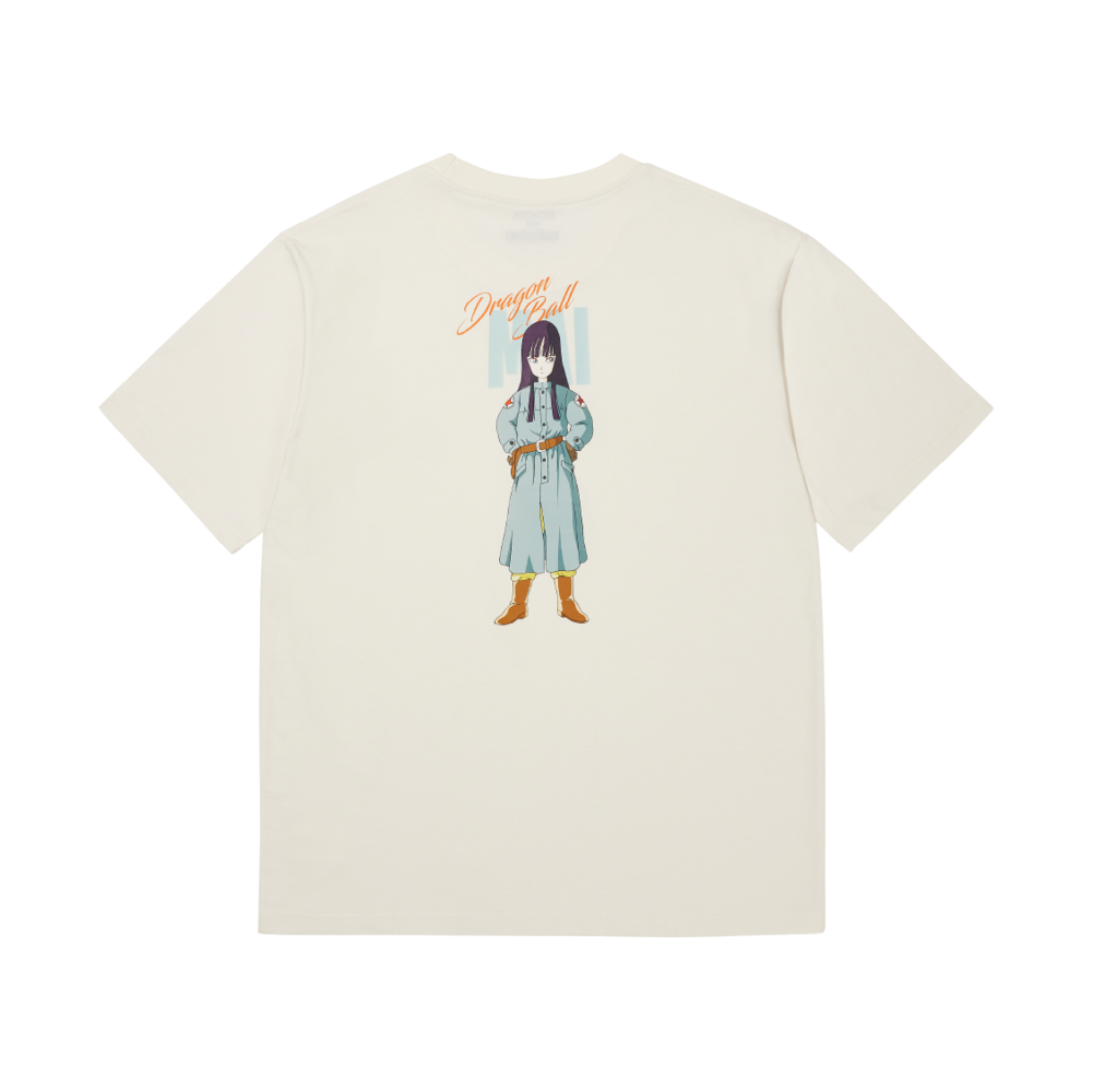 드래곤볼 그래픽 티셔츠 Vol.2 마이 아이보리(DB Graphic T-shirt VOL.2 Mai Ivory)