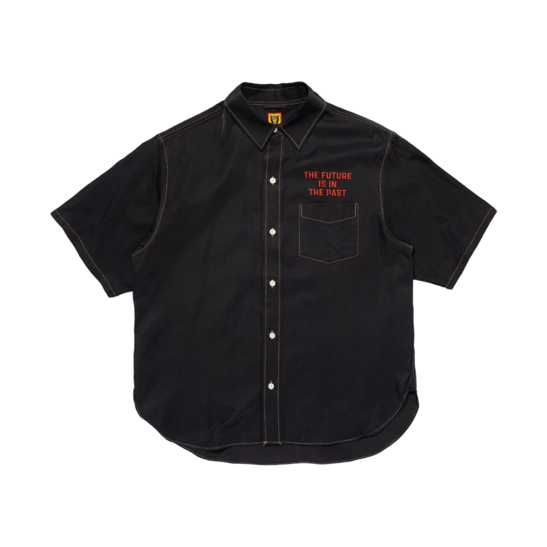 휴먼 메이드 드래곤 숏슬리브 셔츠 블랙(Human Made Dragon S/S Shirt Black) - 1