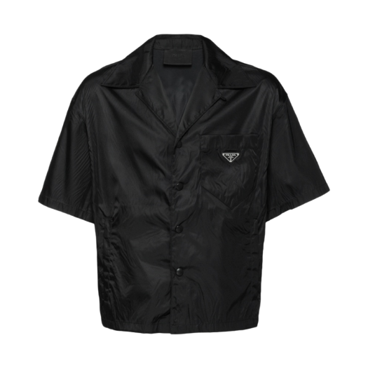 Prada Re-Nylon S/S Shirt Black