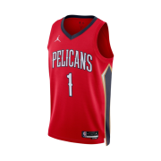 Jordan Zion Williamson New Orleans Pelicans Statement Edition 2022/23 NBA Swingman Jersey Red