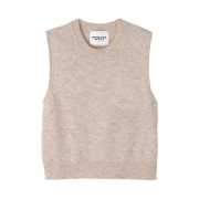 (W) Isabel Marant Ametis Vest Light Beige - 23FW