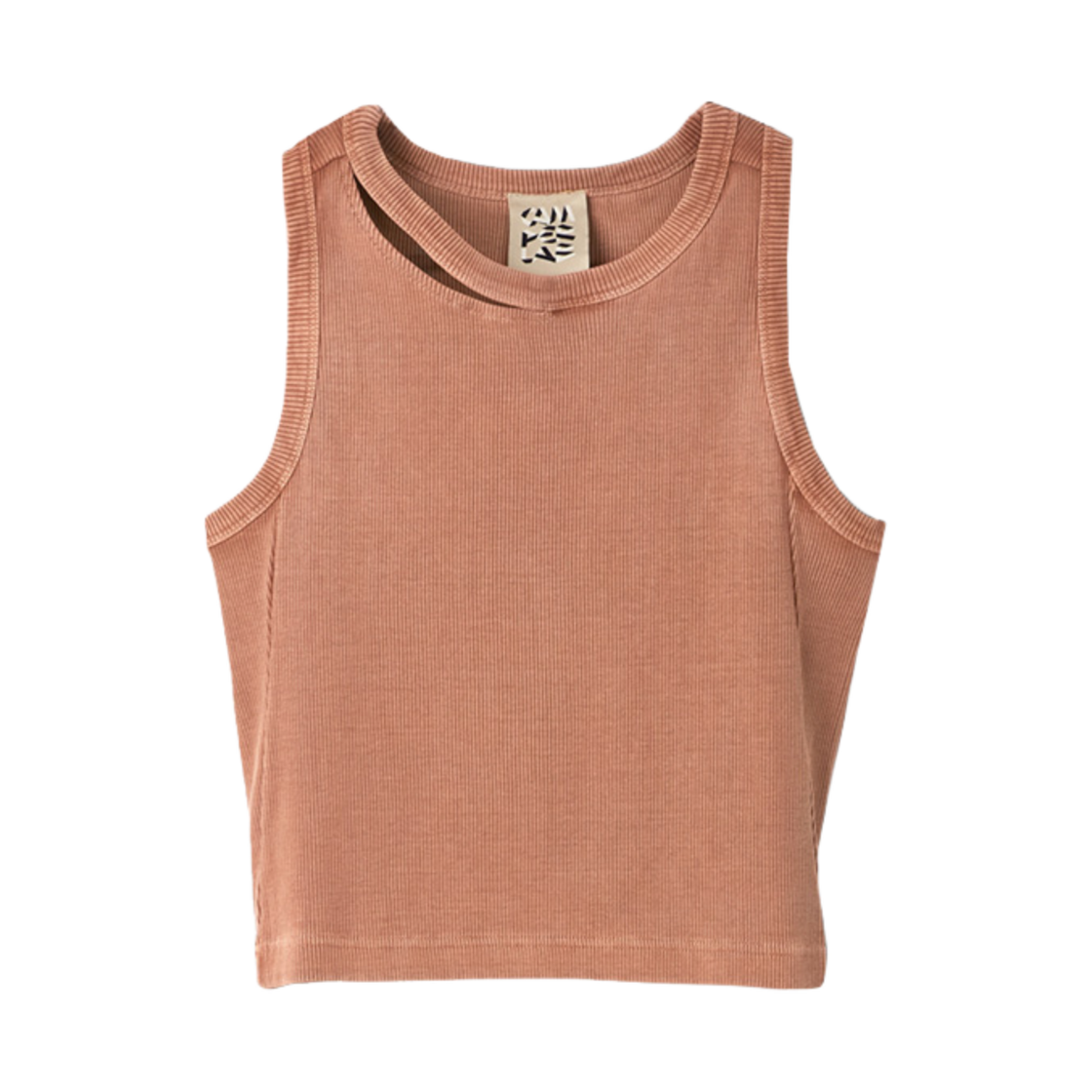 캠퍼랩 립 탱크 탑 테라코타(CAMPER LAB Ribbed Tank Top Terracotta)
