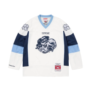 Supreme Mitchell & Ness NCAA Hockey Jersey White - 24FW