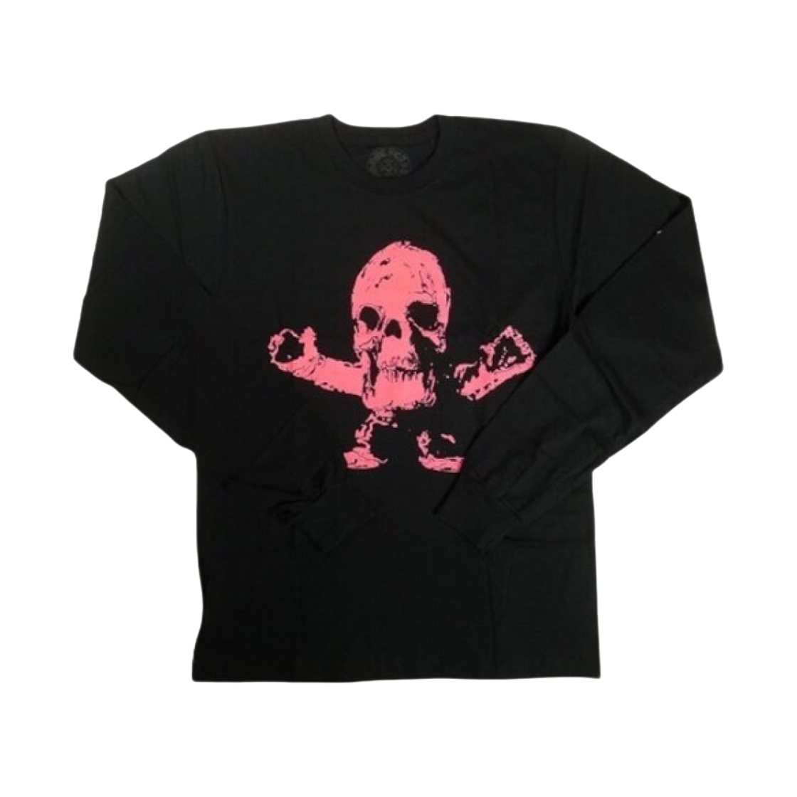 크롬하츠 포티 해리스 티터 롱슬리브 티셔츠 블랙 핑크(Chrome Hearts Foti Harris Teeter Long Sleeve T-Shirt Black Pink) - 1