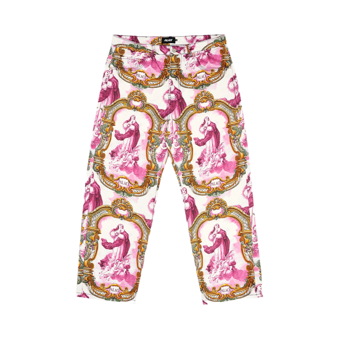 팔라스 홀리 그레일 배기스 진 버건디 - 23FW(Palace Holy Grail Baggies Jean Burgundy - 23FW) - 1