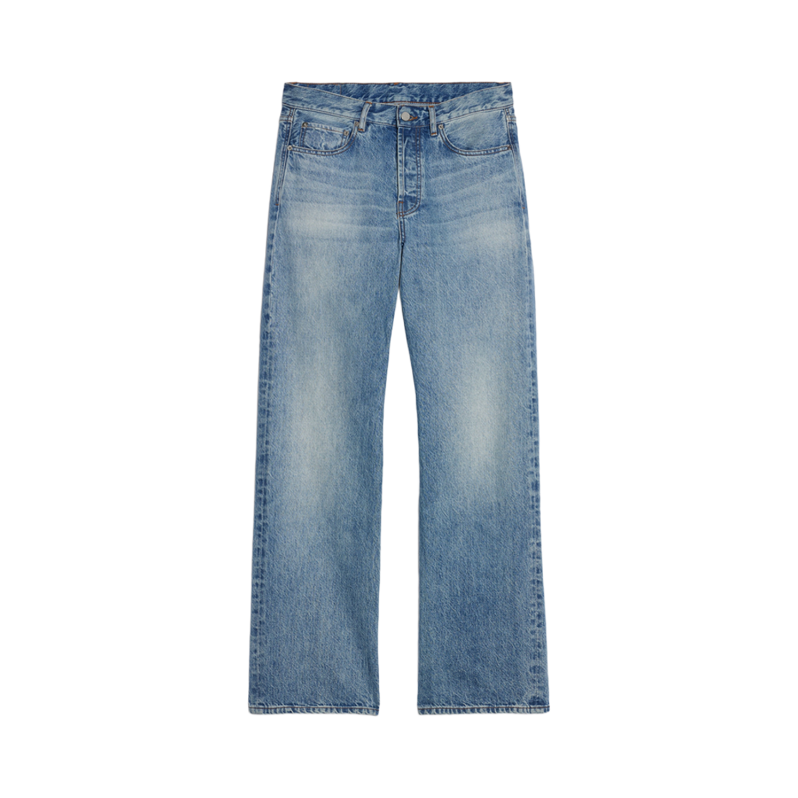 225DE002-1015-31A Jacquemus Le De Nimes Fresa Straight Jeans Light Blue Tabac
