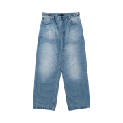 NOD Wide Baggy Denim pants Mid blue