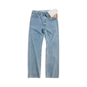 Y/Project Asymmetric Waist Jeans Heavy SW Blue - 23FW
