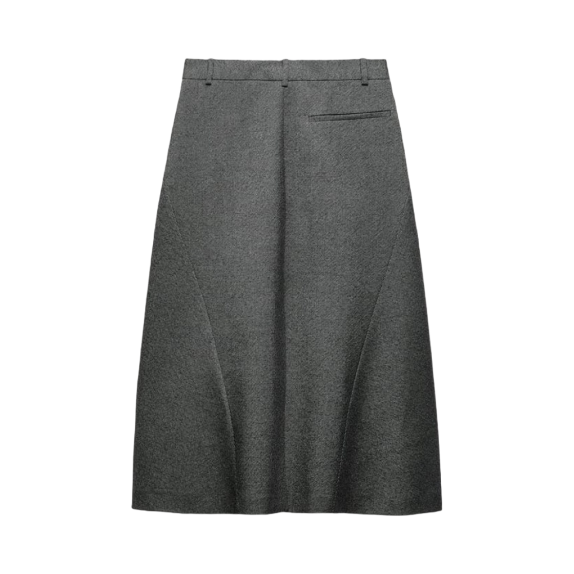 (W) 자라 울 케이프 스커트 리미티드 에디션 블랙((W) Zara Wool Cape Skirt Limited Edition Black) - 2