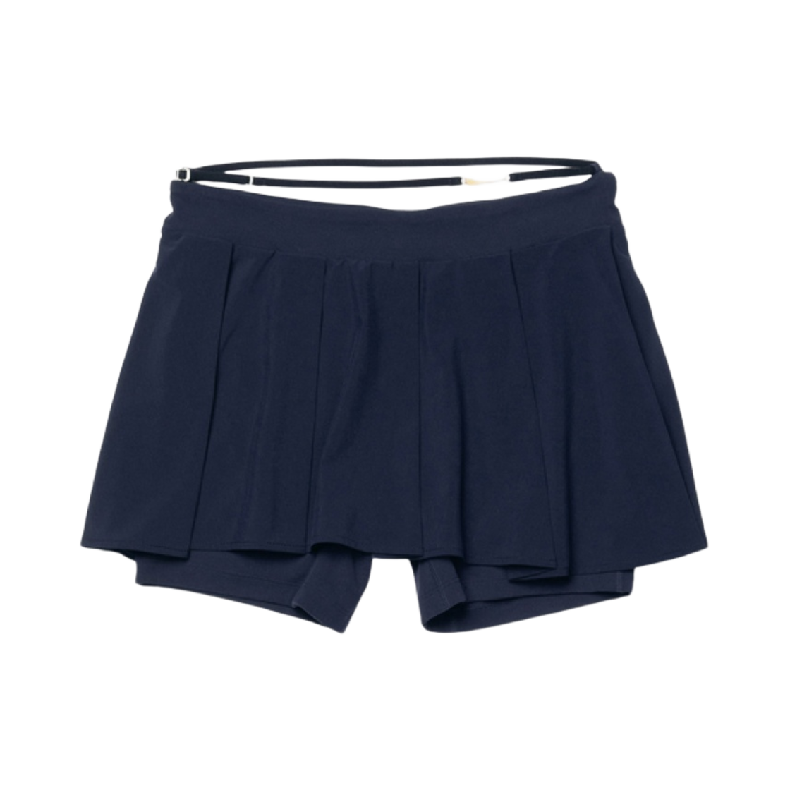 (W) 나이키 x 자크뮈스 NRG 플리티드 미니 스커트 다크 옵시디언 - 아시아((W) Nike x Jacquemus NRG Pleated Mini Skirt Dark Obsidian - Asia)