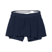(W) Nike x Jacquemus NRG Pleated Mini Skirt Dark Obsidian - Asia