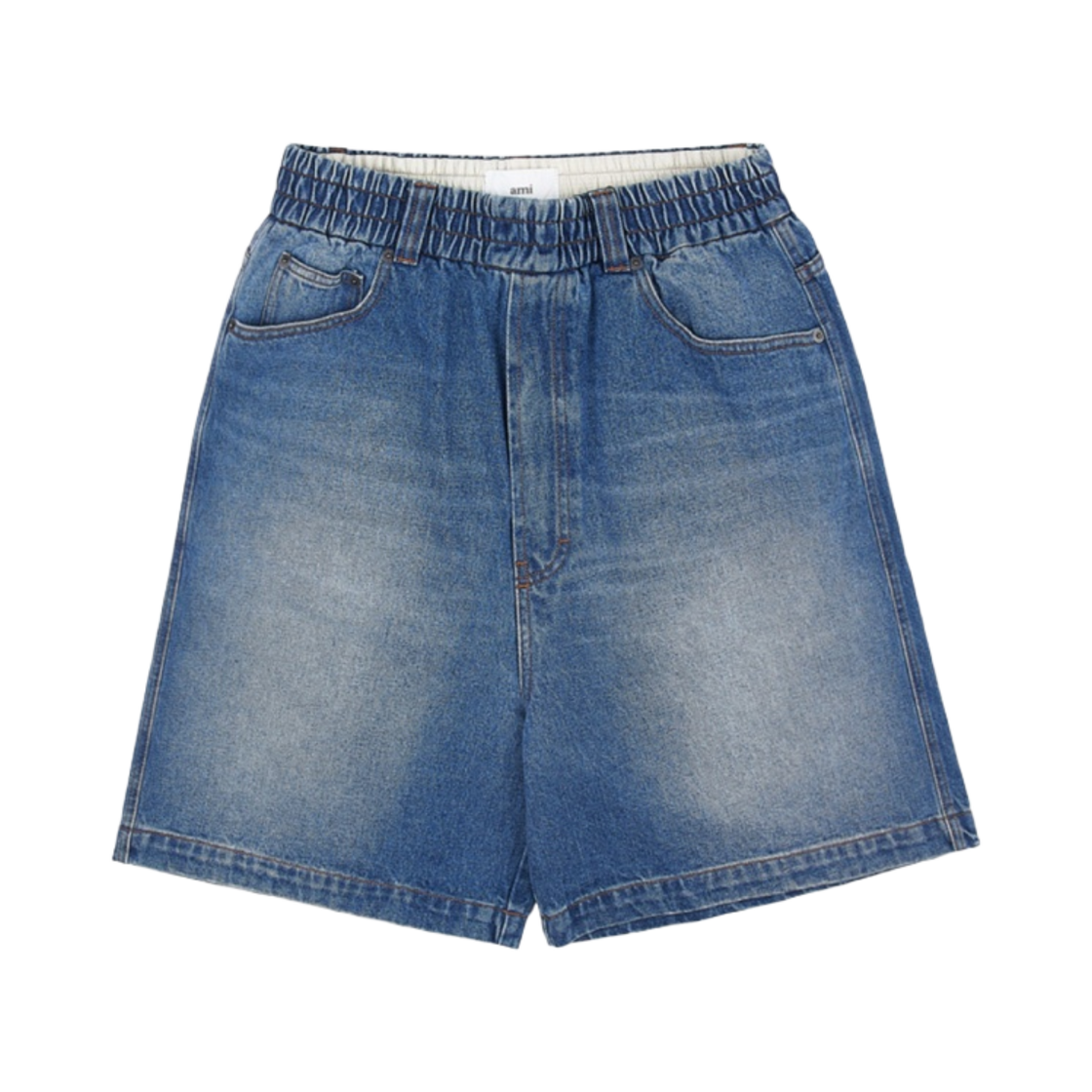 HSO500-DE0001-480 AMI Wide Fit Shorts Used Blue