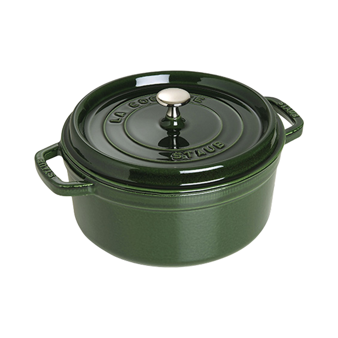 스타우브 원형 꼬꼬떼 4 qt 바질(Staub Round Cocotte 4 qt Basil)