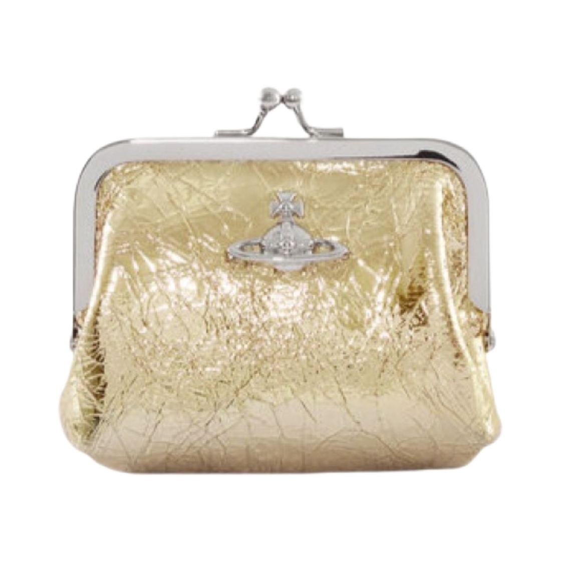 56010005W-L00A7 Vivienne Westwood Frame Coin Purse Gold