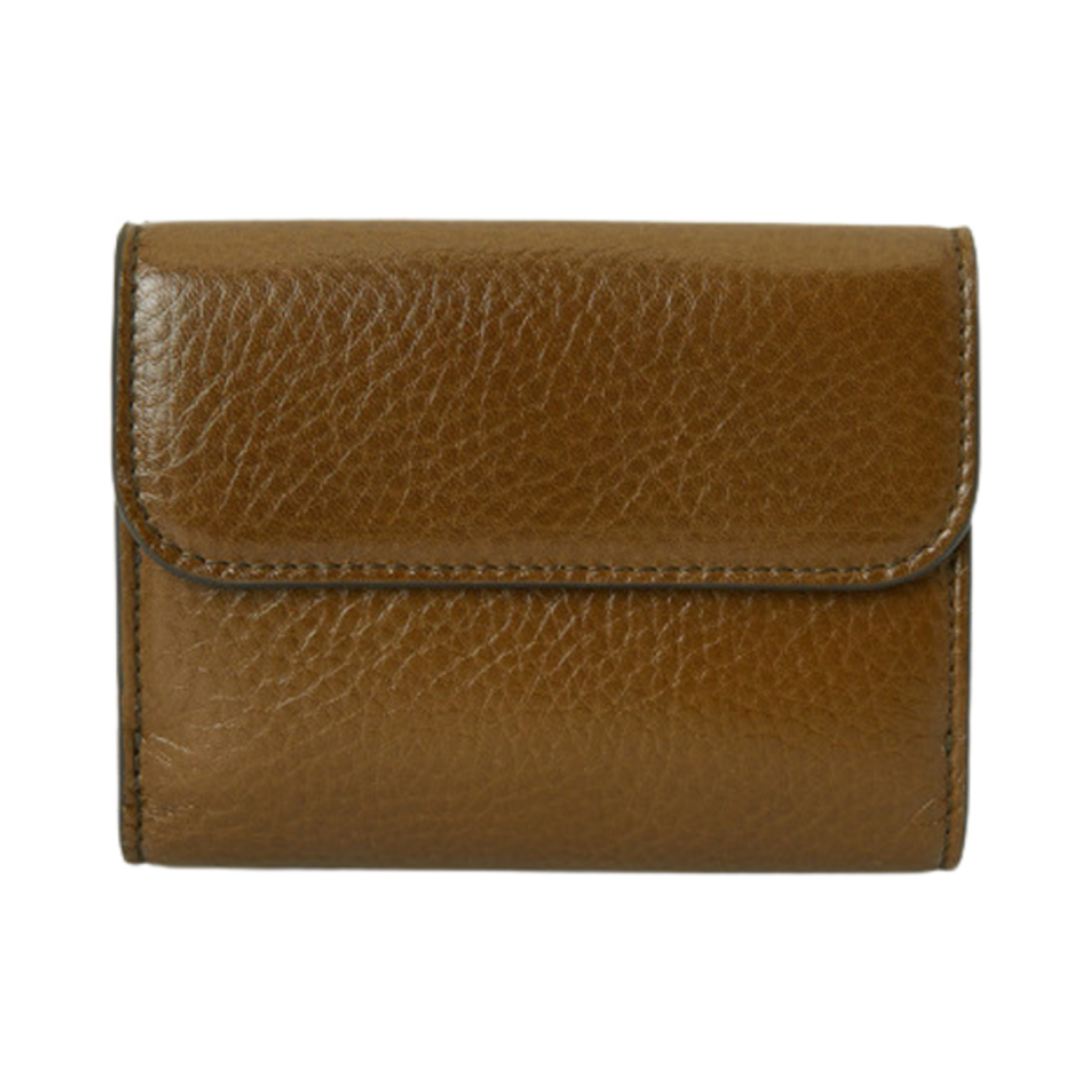 끌로에 레더 스몰 3단 월렛 다크 카키(Chloe Leather Small 3 Step Wallet Dark Khaki) - 2