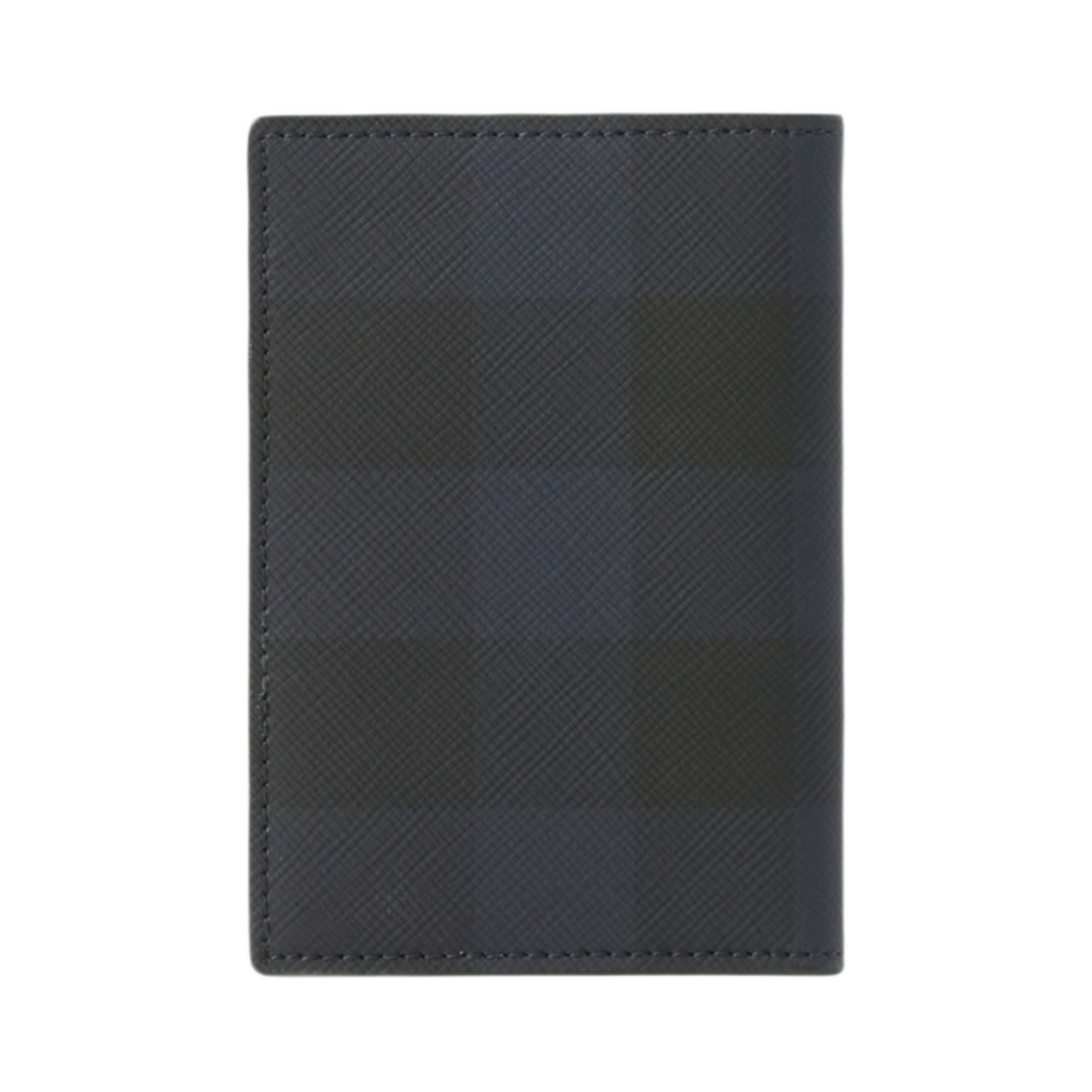 버버리 체크 앤 레더 폴딩 카드 케이스 네이비(Burberry Check and Leather Folding Card Case Navy) - 2