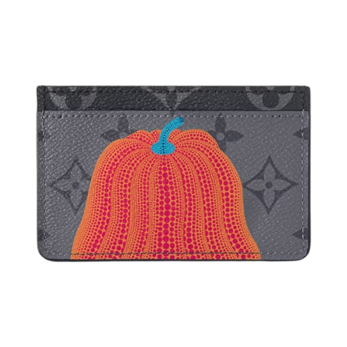 루이비통 x 야요이 쿠사마 포르트 카르트 심플 카드 홀더 펌킨 프린트 모노그램 이클립스(Louis Vuitton x YK Porte Carte Simple Card Holder Pumpkin Print Monogram Eclipse Reverse) - 3
