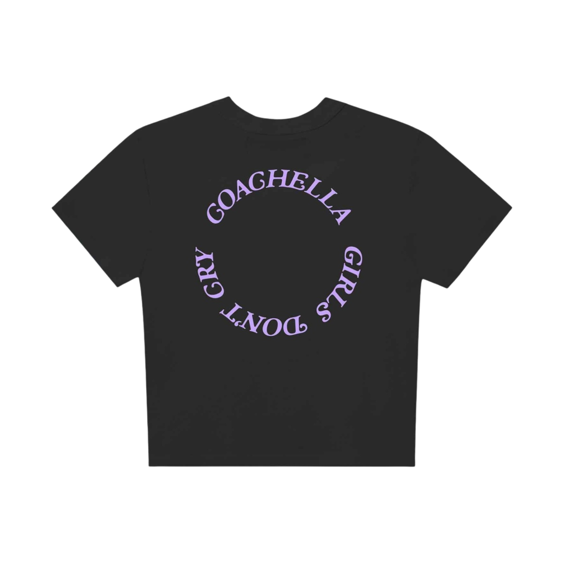 (W) 베르디 x 코첼라 걸스 돈 크라이 티셔츠 빈티지 블랙((W) Verdy x Coachella Girls Don't Cry T-Shirt Vintage Black) - 2