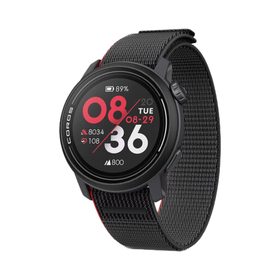 코로스 페이스 3 GPS 스포츠 워치 나일론 밴드 잉크 (국내 정식 발매 제품)(Coros Pace 3 GPS Sport Watch Nylon Band Ink (Korean Ver.))