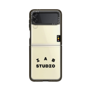 Casetify x IAB Studio Galaxy Black Logo Case Clear Black