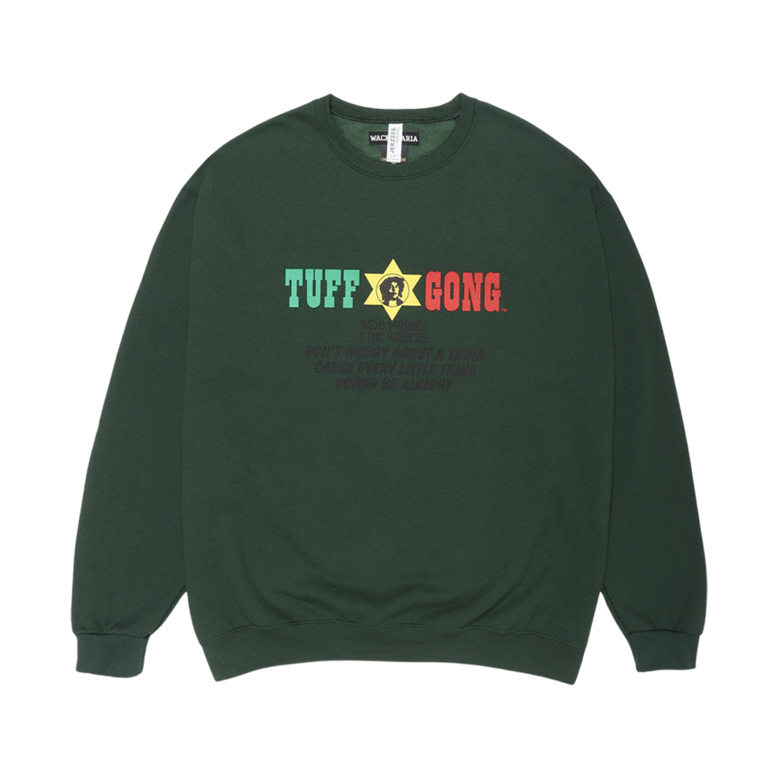 4903 Wacko Maria x Bob Marley Sweatshirt Dark Green