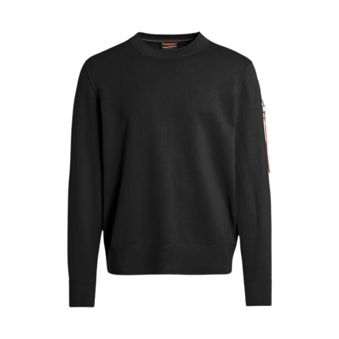 24WMPMKNRK04P990541 ParaJumpers Basic Braw Crewneck Sweater Black - 24FW