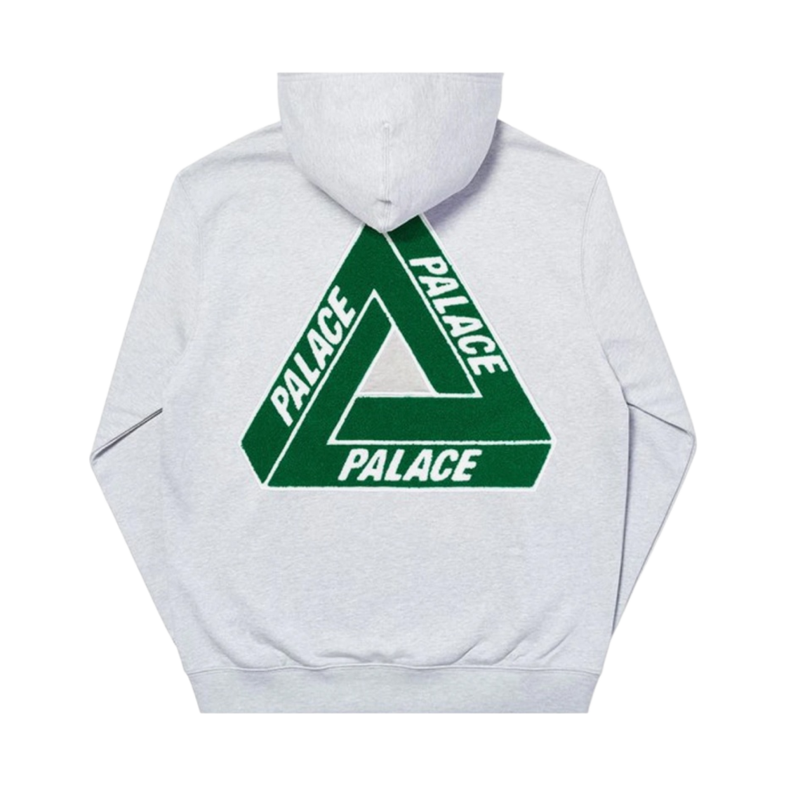 - Palace Tri-Chenille Hood Grey Marl - 20SS - 대표 이미지 #1