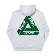 Palace Tri-Chenille Hood Grey Marl - 20SS