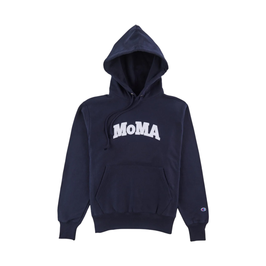 - Champion x MoMA Hoodie Navy